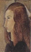Amedeo Modigliani Portrait of Jeanne Hebuterne (mk39) Spain oil painting artist